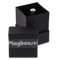 PlayHouse Plug en métal Cone Steel 7.5 x 3.8cm
